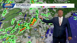 Video: Pleasant day with possible storms this week