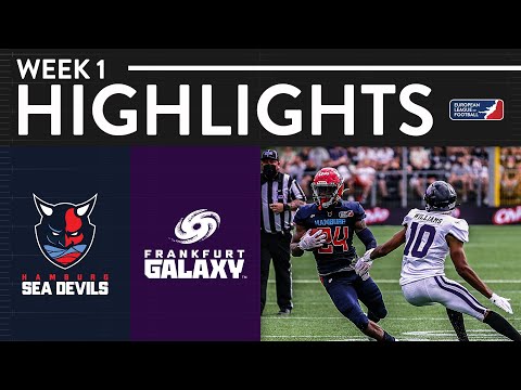 Hamburg vs Frankfurt Week 1 | Game Highlights | European League of Football 2021