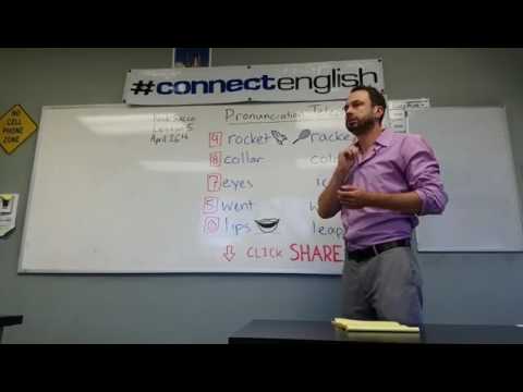 Connect English Pronunciation Telephone, Volume 9 - La Jolla Campus