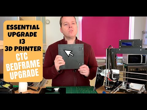 How to Upgrade the bedframe CTC Prusa i3 MK 2 3D printer