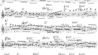 Scott Wilson trumpet solo and transcription on Stella by Starlight