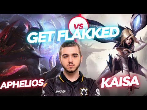 GET FLAKKED | APHELIOS VS KAISA | ADC GAMEPLAY | Patch 13.13 / Season 13 | #LeagueofLegends