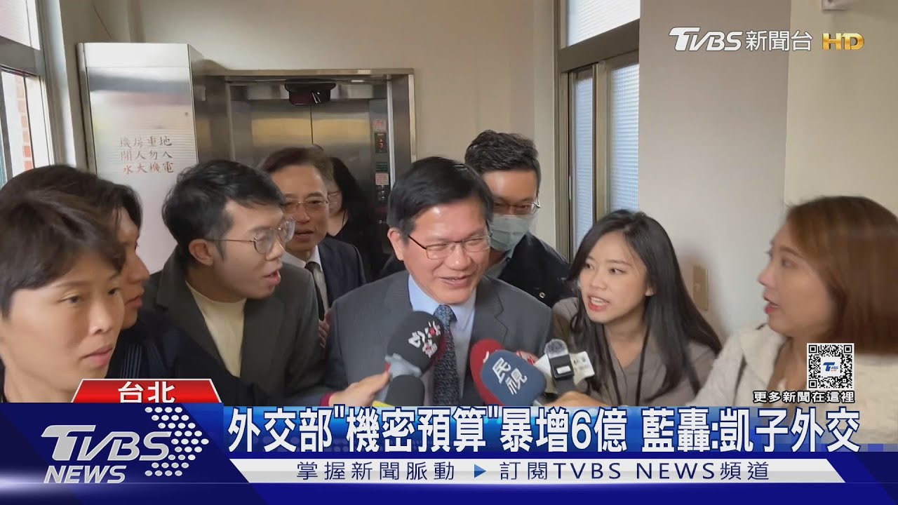 外交部「機密預算」暴增6億　藍轟：凱子外交