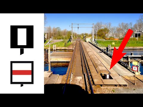 Railway Signals Explained PART 21: Afsluitlantaarn Utrecht - Leiden CABVIEW HOLLAND SGM 23apr 2021