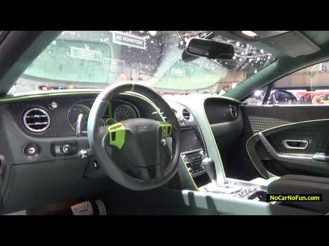 2015 GT Race Bentley By Mansory Interior - 2015 Geneva Motor Show!