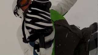 preview picture of video 'Session ski Auron 31.01.12 - 01.02.12'