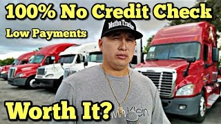 100% No Credit Check- Semi Truck Leasing And Financing Pros And Cons