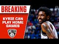 Kyrie Irving CLEARED to play home games after NYC vaccine mandate change | CBS Sports HQ
