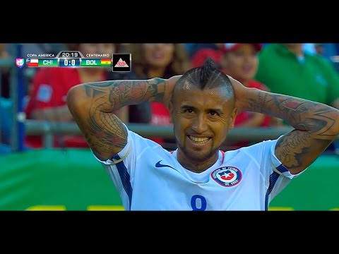 Arturo Vidal vs Bolivia - (10/06/16 - Fase de grupos Copa America 2016 - Relato Mexicano)