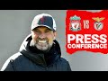 Liverpool's UEFA Champions League press conference | Benfica