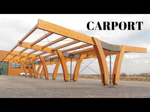Large Carport Assembly