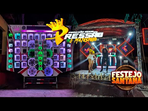 [4K] PAREDÃO MEGA PRESSÃO - Festejo de Santana 2023 (Rio Grande, Porto Rico do Maranhão)