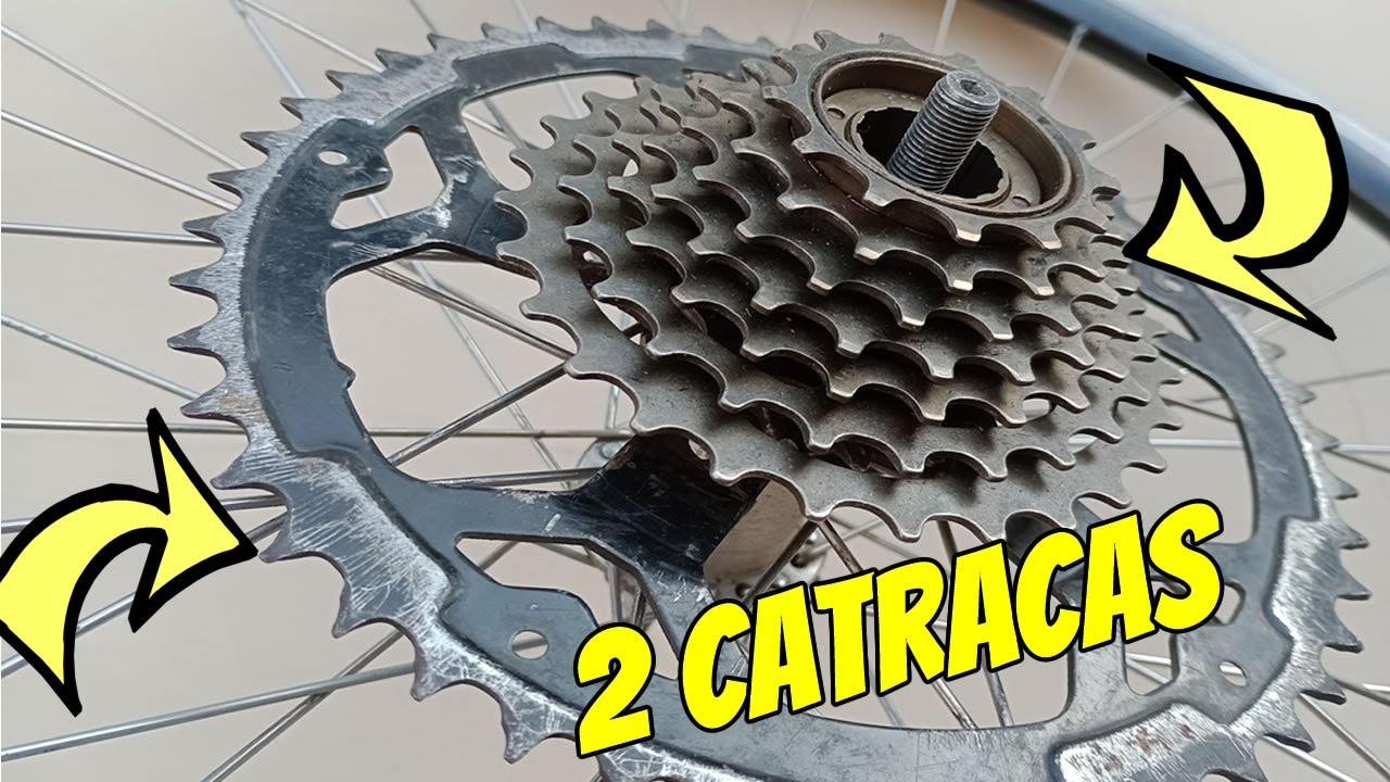 ✅ Como Colocar Duas Catracas na mesma Roda de Bike do JeitoCerto