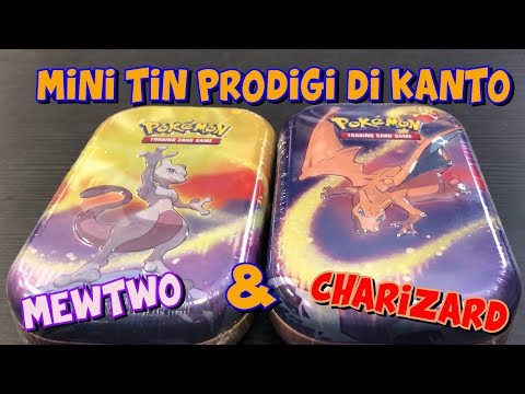 MINI TIN PRODIGI di KANTO - APRIAMO MEWTWO e CHARIZARD!!! Pokemon TCG