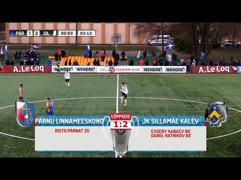 XXXVI voor 2015: Pärnu Linnameeskond - JK Sillamäe Kalev 1:2 (1:0)