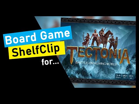 ShelfClips: Tectonia (Short Board Game Preview)