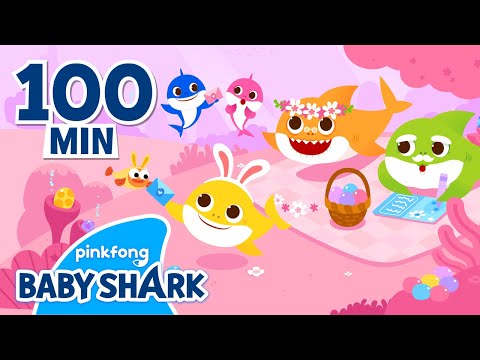 Easter Sharks UNITE! | Baby Shark's Happy Easter and More | +Compilation | Baby Shark Official