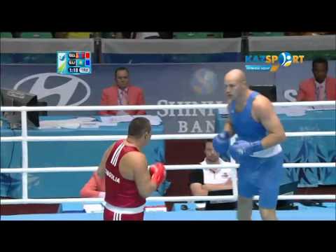 Men's Super Heavy (+91kg) Quarterfinal  BATMUNKH Enkhbayar(MGL) - DYCHKO Ivan(KAZ)