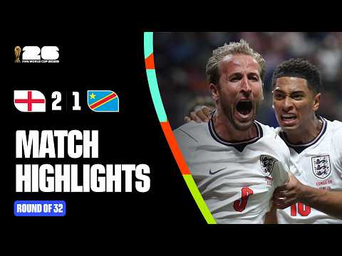 England 2-1 DR Congo