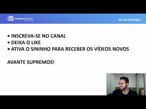 CONCURSO PC-PR - LEI DE TORTURA - AULA + MARATONA DE QUESTÕES - PROF. WELLMORY NAZÁRIO