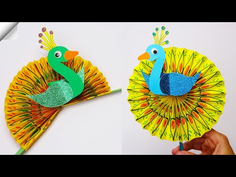 DIY paper crafts Paper toy Peacock