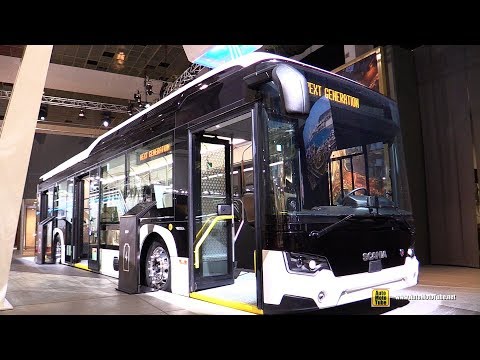 2020 Scania City Wide Walkaround - Next Generation Electric Bus Exterior Interior Tour