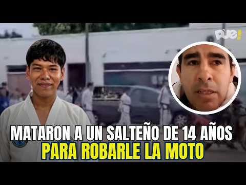 Mataron a un salteño de 14 años para ROBARLE la MOTO: habla el Intendente Juan Navarro