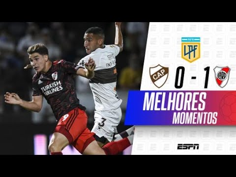 RIVER PLATE VENCE O PLATENSE E SE APROXIMA DO TÍTULO DO CAMPEONATO ARGENTINO | MELHORES MOMENTOS