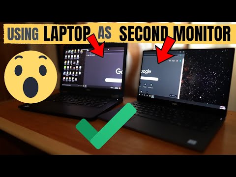 How to Use a Laptop as a Second Display Monitor