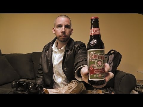 ASMR Beer Review 20 - Breckenridge Christmas Ale & Drive Movie Review