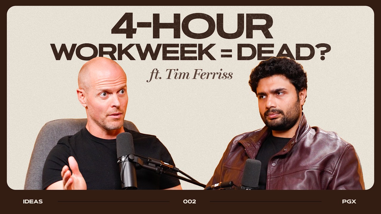 tim ferriss on AI, india, job loss, GLP-1, longevity and biohacking