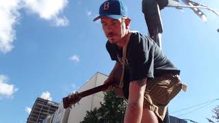 Busking homage to Beck: &quot;Golden Feelings&quot; &quot;Steve Threw Up&quot; and &quot;Big Pain&quot;