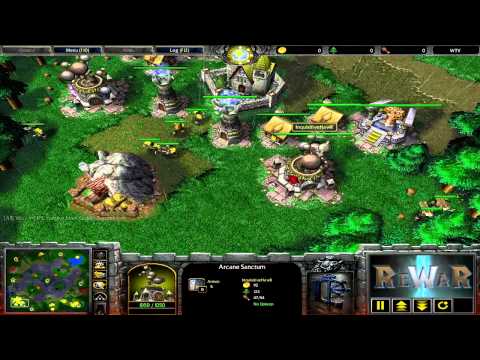 HPE.Yumiko (HU) vs InquisitiveHawK (HU) - Game 1 - WarCraft 3 gameplay - RN157