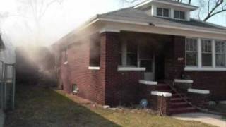 preview picture of video 'Still Alarm House Fire At 3502 Virginia On 3-22-09, Gary Indiana'