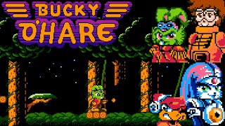 Bucky O'Hare (FC · Famicom) original video game | full game completion session 🎮