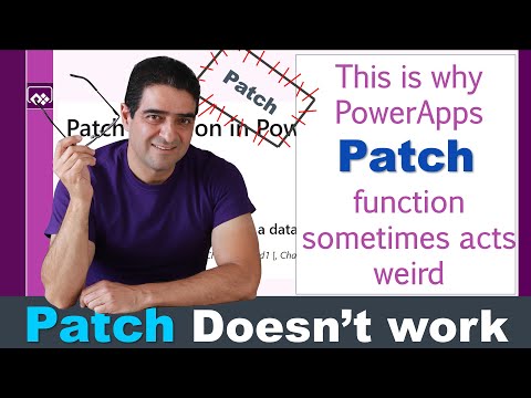 Why Power Apps Patch function doesn't work properly