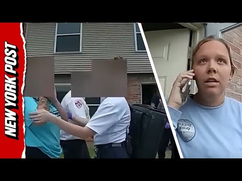 Horrifying police bodycam captures mother's reaction to learning infant died in babysitter's care