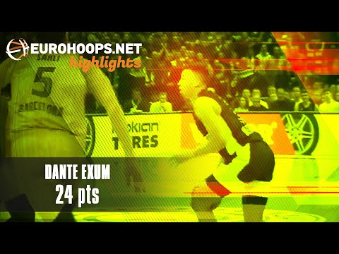 Dante Liman Exum (24 points) Highlights vs. Barcelona