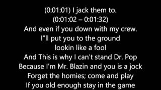 Poncho Blazin Atm - Jackin&#39; For Beats freestyle with the lyrics