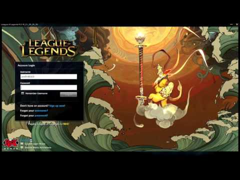 Lunar Revel 2016 Login Screen - League of Legends