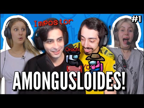 JOVENS REAGEM A AMONGUSLOIDES ft. Inutilismo, Luckhaos, Smurfdomuca, Abelha, Maicon, Polado, Coelho
