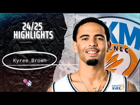 Kyree Brown Highlights 2024/25 || Slovakia SBL || MBK Lucenec