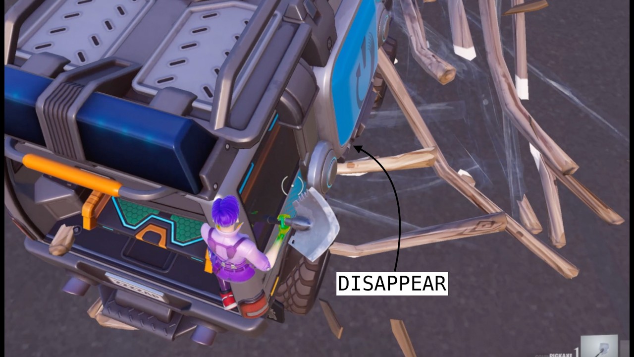 how to make ALL CARS AND DRIVABLE REBOOT VANS DISAPPEAR (glitch)