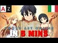 Sword Art Online IN 5 MINUTI - Gigguk ITA - Orion