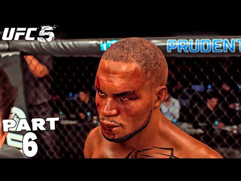 EA SPORTS UFC 5 "MAX LEE" CAREER MODE GAMEPLAY WALKTHROUGH PART 6 - DEEP KIMURA LOCK (PS5)