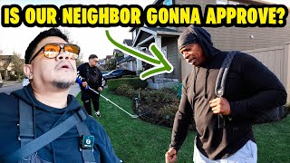 Helping our Neighbor fix his lawn... WILL HE APPROVE? ~ Let's get started on our garden bed!