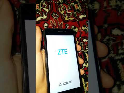 ZTE Blade A452 Blade X3 hard reset сброс настроек графический ключ пароль тормозит висит на заставке