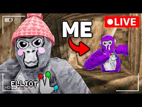 I Secretly Hid in YouTuber Livestreams (Gorilla Tag)