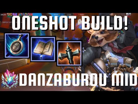 ONESHOT BUILD! - Danzaburou Mid Smite 2 Gameplay