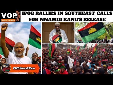 IPOB Rallies in Southeast, Calls for Nnamdi Kanu’s Release